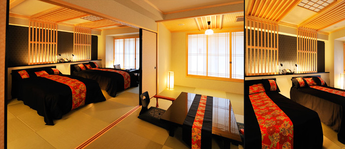 Japanese and Western-style room image