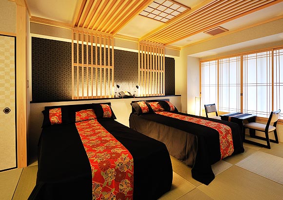 お部屋 松井本館 京都の真ん中 四条にあるお宿